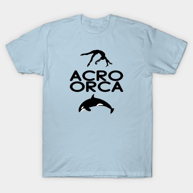 Acro Orca Semordnilap T-Shirt by XanderWitch Creative